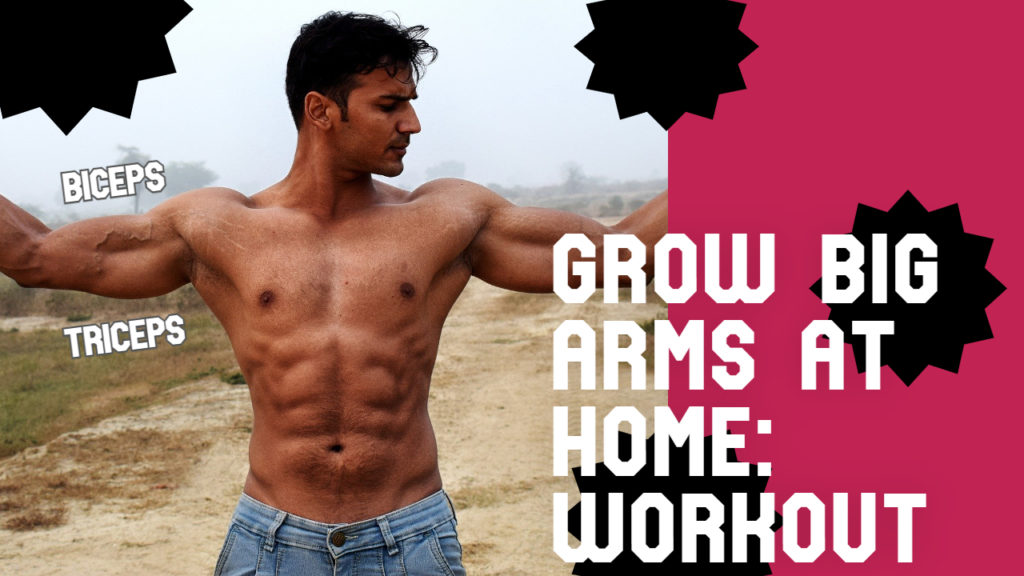 Grow bigger arms at home with this intense arm workout